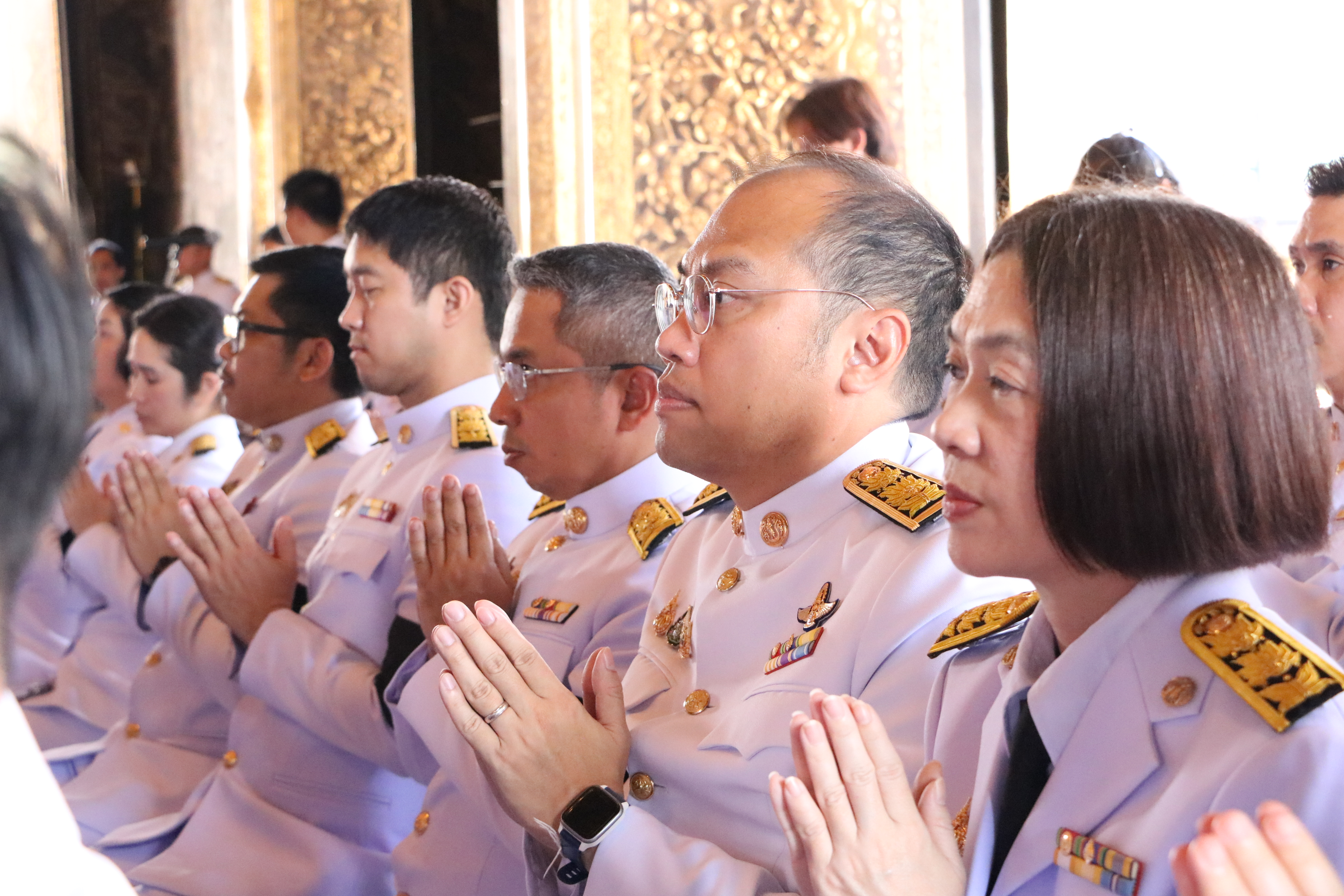 title - ส.ป.ก. ร่วมพิธีบำเพ็ญกุศลสตมวาร (100 วัน) เพื่ออุทิศถวายเป็นพระกุศลแด่ สมเด็จพระเจ้าลูกเธอ เจ้าฟ้าพัชรกิติยาภา นเรนทิราเทพยวดี กรมหลวงราชสาริณีสิริพัชร มหาวัชรราชธิดา 